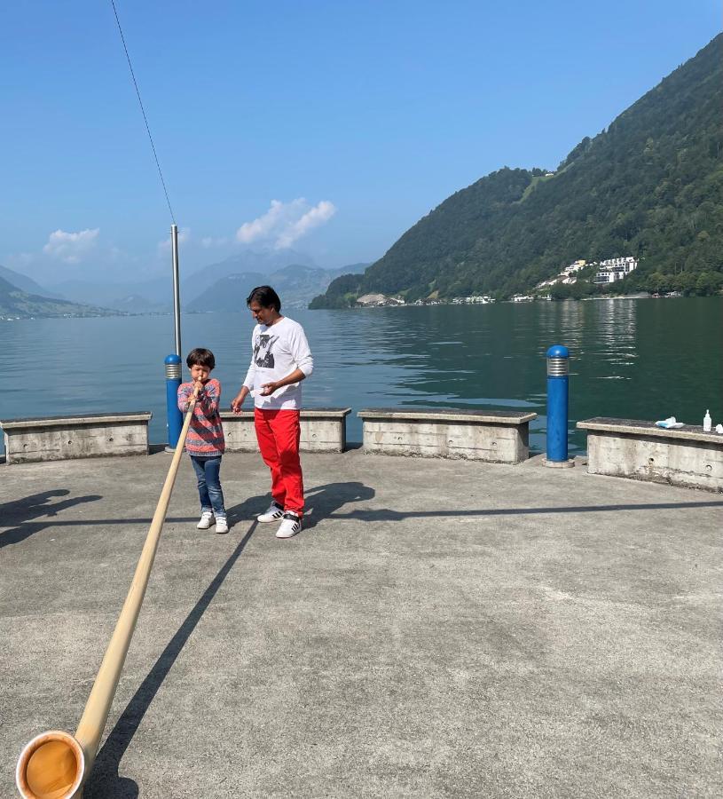 Ferienwohnungen Mit 4 Betten In Gersau Direkt Am Vierwaldstaettersee Ngoại thất bức ảnh