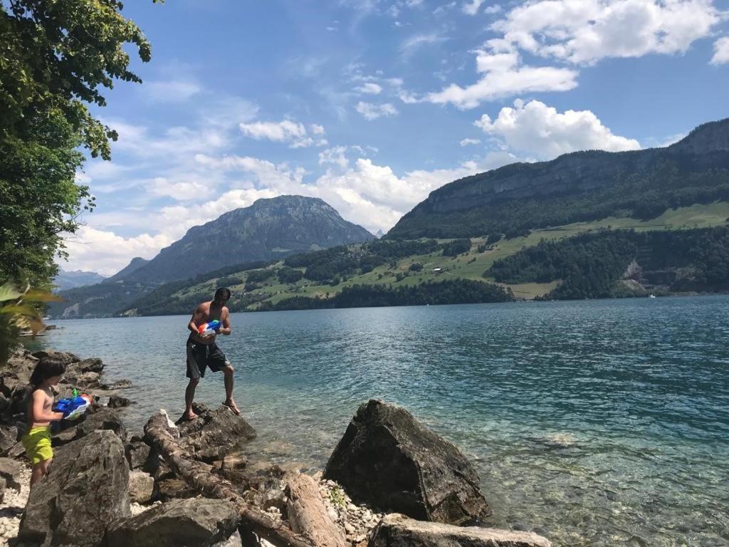 Ferienwohnungen Mit 4 Betten In Gersau Direkt Am Vierwaldstaettersee Ngoại thất bức ảnh
